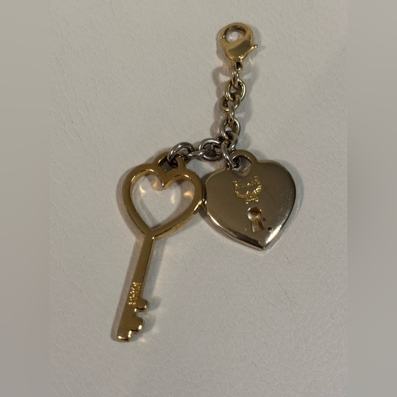 MCM lock & key keychain/bag charm - Picture 4 of 6